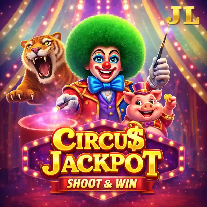 Circus Jackpot online slot game main interface